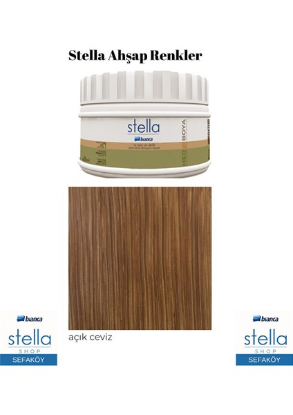 Stella Ahşap Renkler
