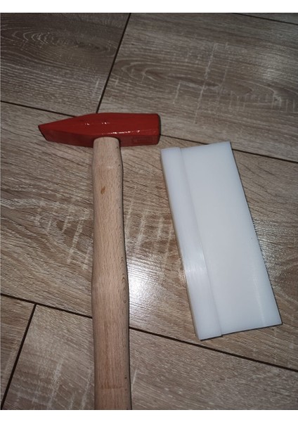 Laminant Parke Polyamid Döşeme Çakma Takozu 2CM*17CM ve 500GR Çekiç modelleri