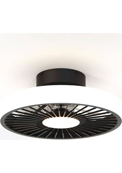 Fuji̇led Uzaktan Kumandalı Led'li Tavan Vantilatörü Motor Dc 30W LED 55W 2700K-5000K Si̇yah