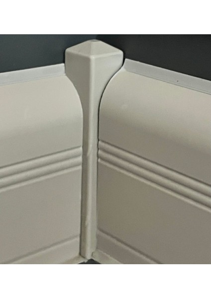 Plastik Iç Dış Köşe Aksesuar Ek Parça 10 cm Bej Vizon