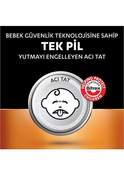 Özel 2025 Lityum Düğme Pil 3V (CR2025), 4’lü Paket fırsatları