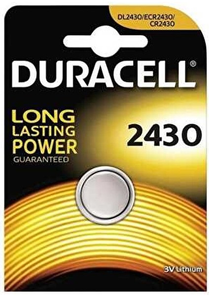 Cr 2430 Lithium 3V Pil 1'li