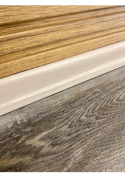 Laminant Parke Süpürgelik 8cm Beyaz Meşe 431 fiyatları