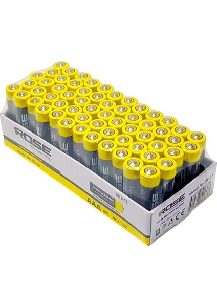 Aaa Ince 1.5V Kalem Pil 60'li Paket