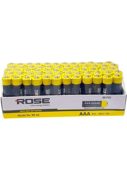 Aaa Ince 1.5V Kalem Pil 60'li Paket fiyatları
