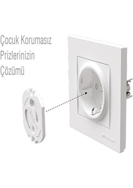 Prizmatik Çocuk Koruma Kapağı