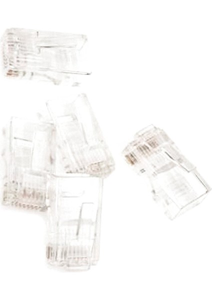 8p-8c Rj-45 RJ45 Jack Konnektör 5 Adet