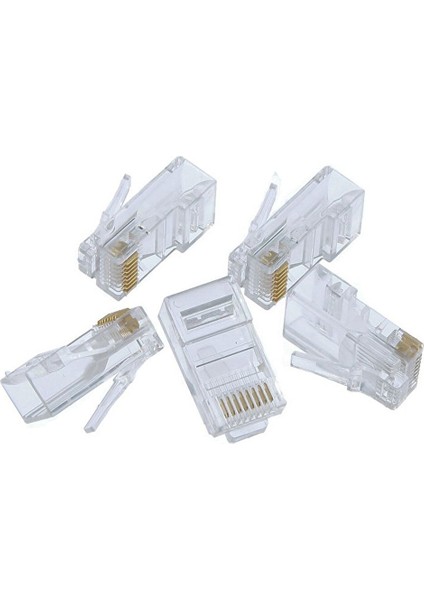 8p-8c Rj-45 RJ45 Jack Konnektör 5 Adet fiyatları
