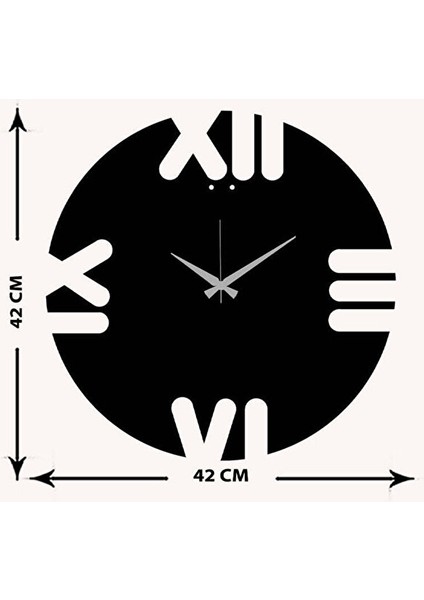 Modern Art Metal Duvar Saati ARTCLOCK-137