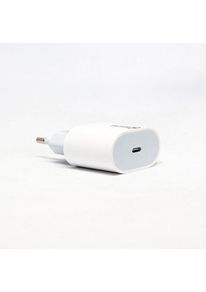 PD20W Quick Charger 20W Type-C To Lightning 2m Kablolu Şarj Set Beyaz fırsatları