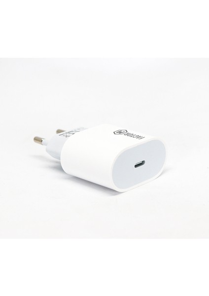 PD20W Quick Charger 20W Type-C To Lightning 2m Kablolu Şarj Set Beyaz indirimleri
