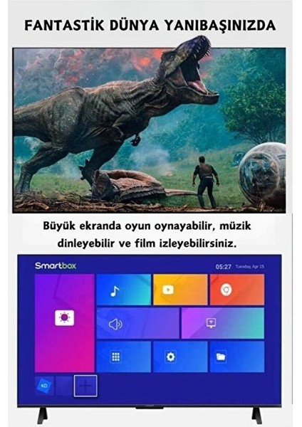 Torima Siyah Ultra Hd Android Tv Box 4K Android Tv Box Tv Stick Medya Oynatıcı Smart Tv Wifi fırsatları