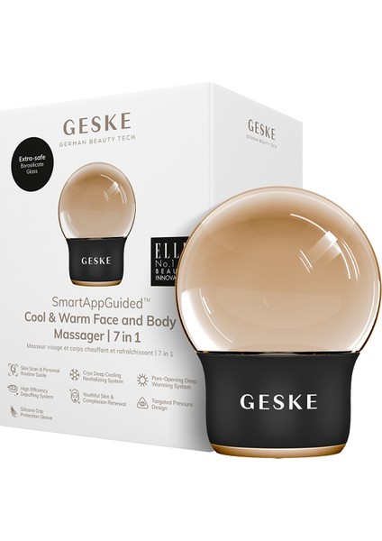 Soğutma&isıtma Sağlayan Masaj Aleti | Cool & Warm Eye And Face Massager Siyah