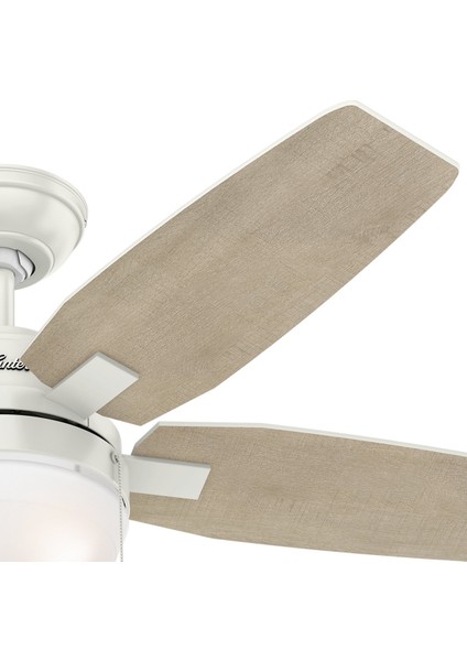 Arcot Taze Beyaz - 117 Cm. Aydınlatmalı Tavan Vantilatörü fırsatları