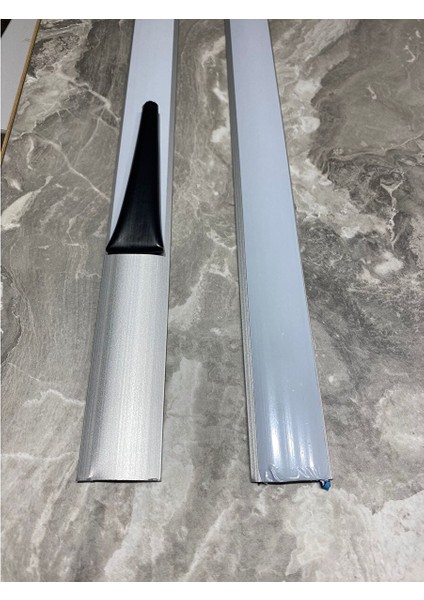 Alüminyum Kapı Eşik Profili Parke Altı Çıtası Yapışkanlı 90 cm