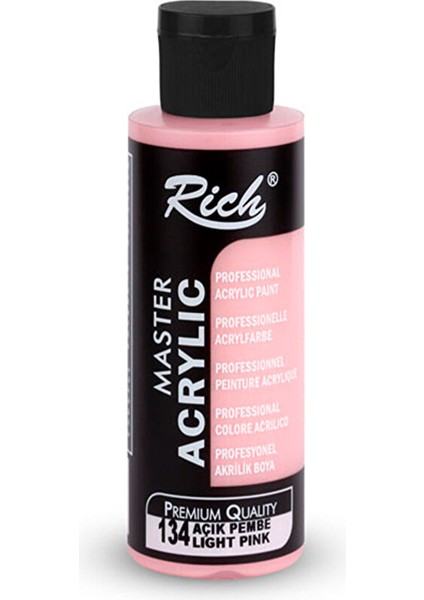 Akrilik Hobi Boyası Açık Pembe 130 cc