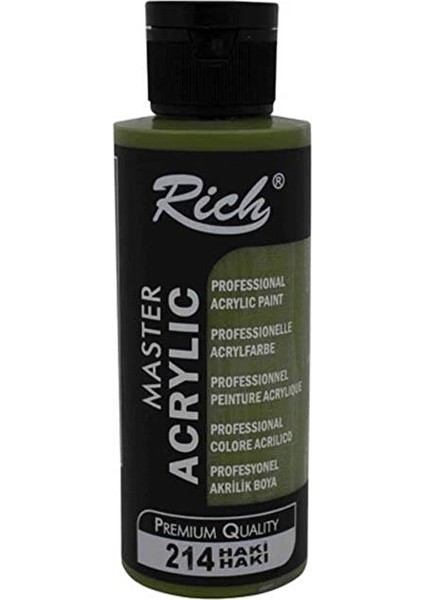 Master Akrilik Boya Haki 120ML