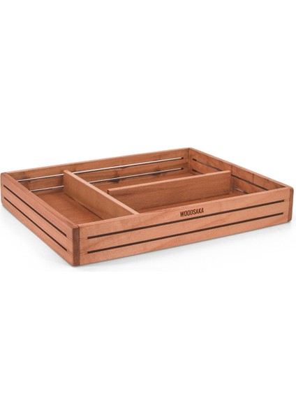 3line Sade Organizer & Aksesuar Kutusu - Kiraz Ağacından