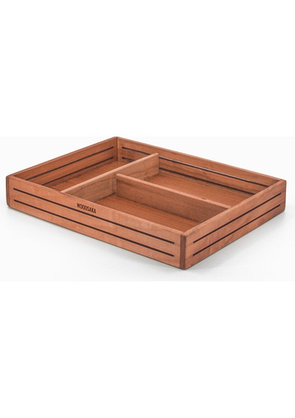3line Sade Organizer & Aksesuar Kutusu - Kiraz Ağacından fırsatları