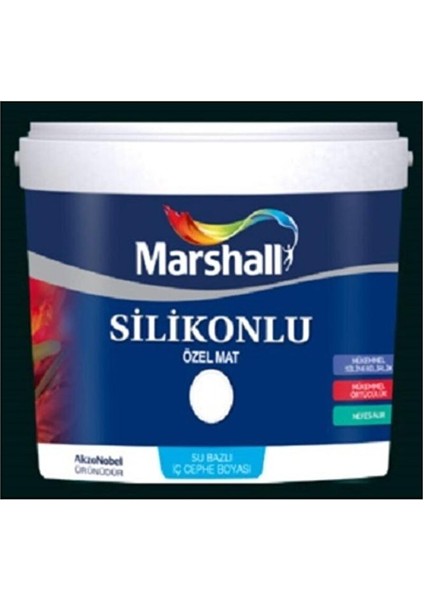 Silikonlu Özel Mat Iç Cephe Boyası 2.5 Lt Beyaz