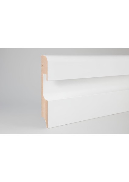 Effect Serisi 11.5 cm Lake Beyaz LED Kanallı Ledli Pvc Süpürgelik modelleri
