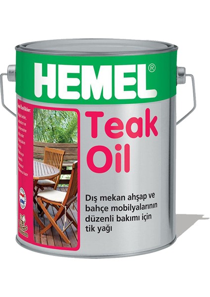 Teak Yağı 0,75 Litre