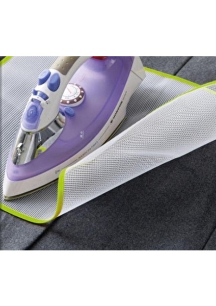 (5 Adet)Koruyucu File Ütüleme Matı Pedi Yanmaz Yapışmaz (Ütü Altlığı Ütümasası Kılıfı Örtüsü Bezi )