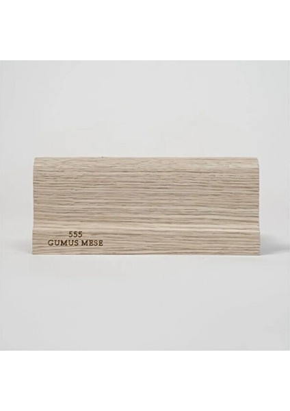 Laminant Parke Süpürgelik 6cm Gümüş Meşe 555