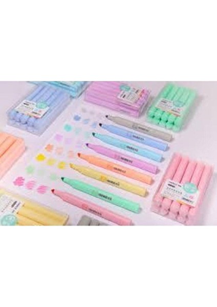 8'li Fosforlu Pastel Renkler F.k fırsatları