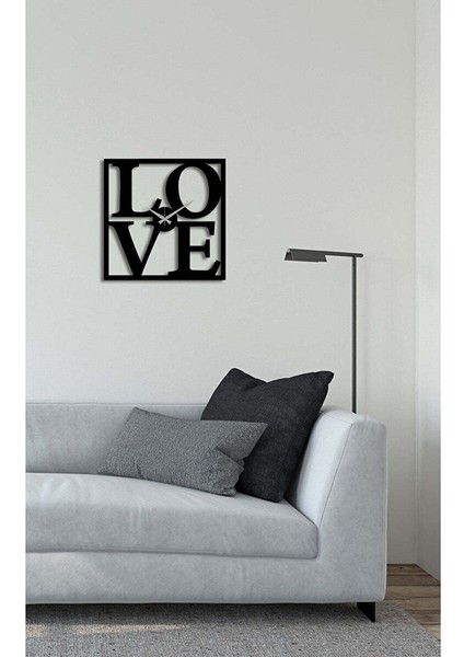 Love Metal Duvar Saati modelleri