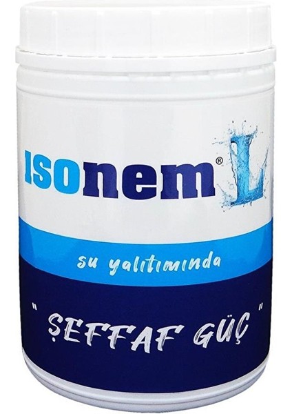 Isonem L Şeffaf Güç Su Yalıtım Boyası Şeffaf 1 Lt