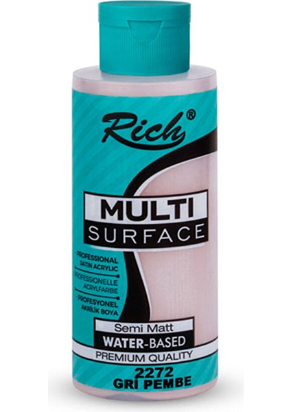 Multi Surface Akrilik Hobi Boyası Islak Kum 130 cc