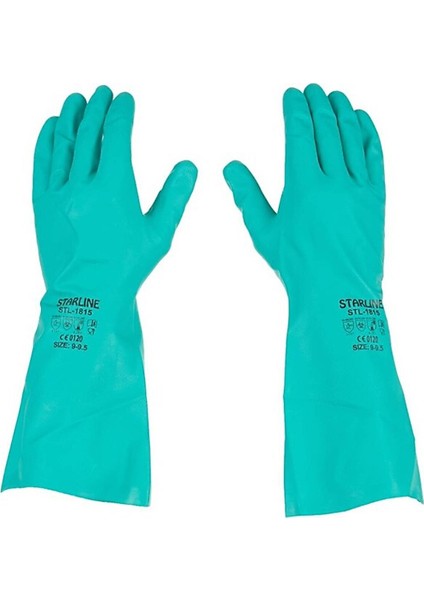 Kimyasal Nitril Eldiven STL-1815 Ajklmnopt En 388: 4101X 9-9,5 Beden