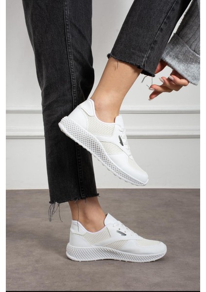 Kadın Erkek Unisex Kalın Taban Yazlık Fileli Hafif Rahat Esnek Taban Sneaker Spor Ayakkabı modelleri