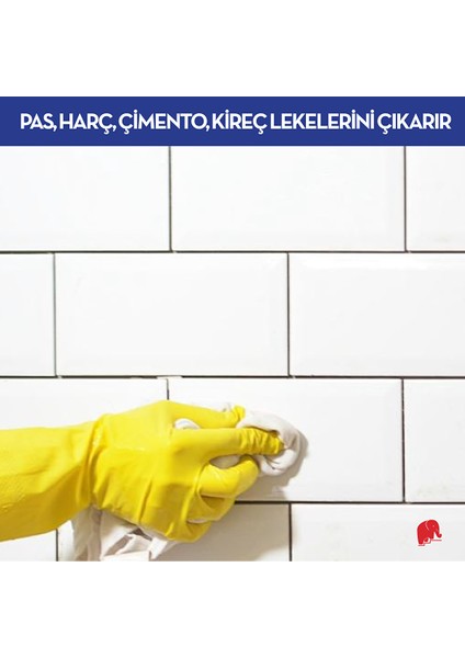 VH602 Cemexpro Asit Içeren Inşaat Sonrası Kireç Harç Pas Sökücü 500 ml indirimleri