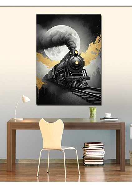 Kanvas Tablo Buharlı Tren 70X100 cm fiyatları