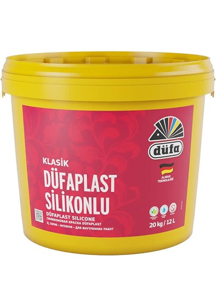 Klasik Plast Silikonlu Iç Cephe Duvar Boyası 1055 Fildişi 12 L 1055 Fildişi fiyatları
