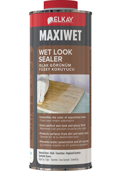 Maxıwet Islak Görünüm Yüzey Koruyucu 1 Lt
