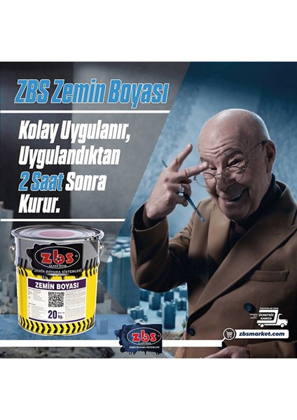 Zemin Boyası 10KG. Ral 7035 modelleri