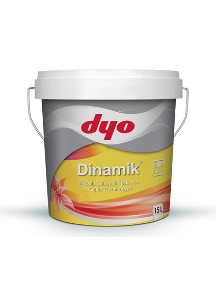 Dinamik Silikonlu Ipek Mat Iç Cephe Boyası Kumsal 15 Litre