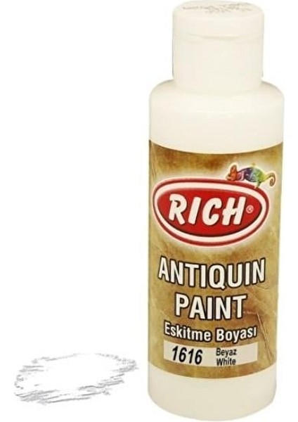 Rich 1616 Beyaz 120 ml Eskitme Ahşap Boyası fiyatları