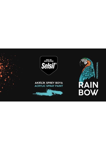Rainbow Akrilik Sprey Boya Trafi̇k Kırmızı 400 Ml. - RAL3020 modelleri