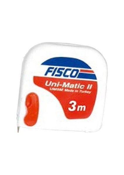 Fisco Uni Matic Şerit Metre 3 Metre