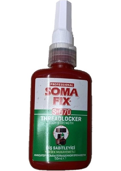 Civata Diş Sabitleyici Yüksek Mukavemetli 50 ml S70 Yeşil