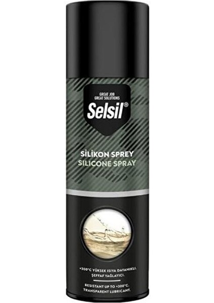 Silikon Sprey 300°C Isıya Dayanıklı 500 ml