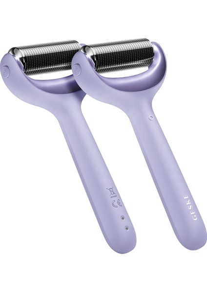 Mikro Iğneli, Buz Başlığı, Pembe Kuvars Başlıklı Dermaroller | Microneedle Face & Body Roller Mor fiyatları