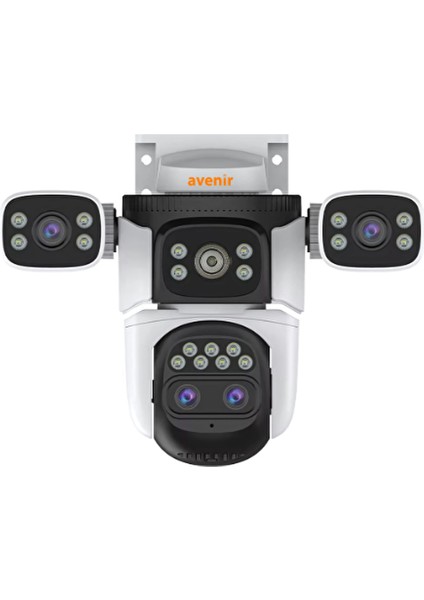 Aveni̇r AV-S309X Wi̇fi̇'li̇ 10X Opti̇k Zoomlu 9mp 3 Kamerali Akilli Kamera