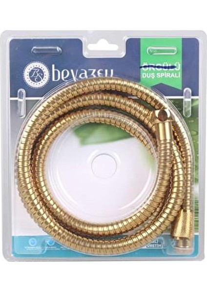 Duş Hortumu Sık Örgülü Beyazsu Gold 1.50 Metre
