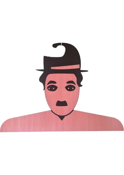 C Chaplin Di̇ji̇tal Baskili Buti̇k Ahşap Elbi̇se Askisi modelleri