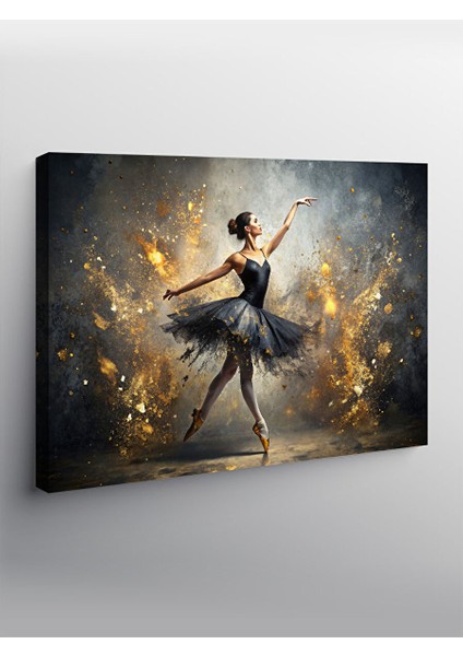 Kanvas Tablo Balerin 70X100 cm